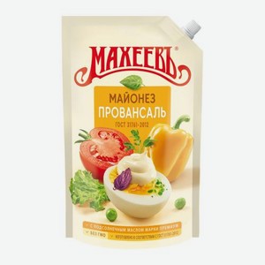 Майонез Махеевъ провансаль 50.5% 630г 630 г