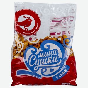 Мини-сушки Ашан Красная Птица с солью
