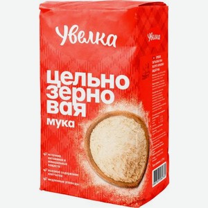 Мука Увелка Пшеничная цельнозерновая 1.9кг 1.9 кг