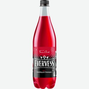 Напиток безалкогольный EVERVESS Манящая Гранада ПЭТ, Россия, 1 L