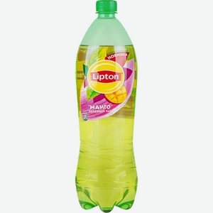 Напиток безалкогольный LIPTON Зеленый чай со вкусом манго негаз. ПЭТ, Россия, 1 L