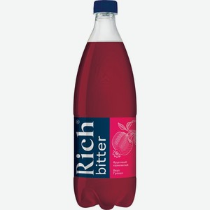 Напиток безалкогольный RICH cо вкусом Граната Биттер с/газ ПЭТ, Россия, 1 L
