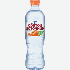 Напиток безалкогольный СВЯТОЙ ИСТОЧНИК со вкусом Персика негаз. ПЭТ, Россия, 0.5 л