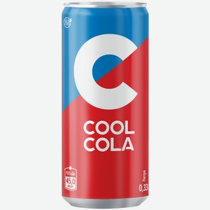 Напиток Cool Cola газированный 330 мл