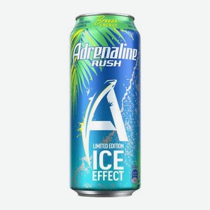 Напиток энергетический Adrenaline Rush Breeze energy 449мл