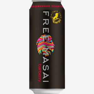 Напиток энергетический Free Masai Барбарис, 450мл