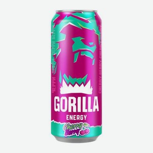 Напиток энергетический Gorilla Cherry Berry 450мл 450 г