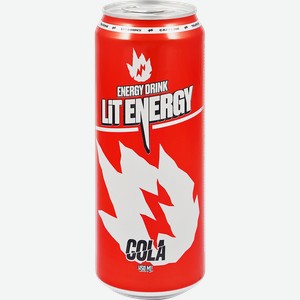 Напиток энергетический LIT ENERGY Cola, 0.45л