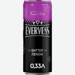 Напиток Evervess Тоник Биттер Лемон 330мл
