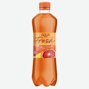 Напиток газированный Aqua Minerale Цитрусовый микс со вкусом красного апельсина и грейпфрута, 1 л