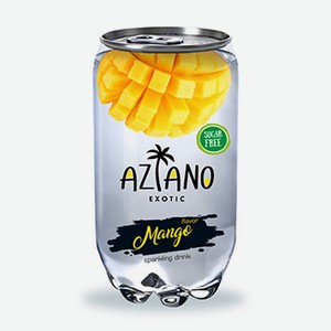 Напиток газированный Aziano манго 350 мл