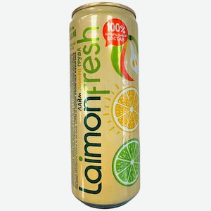 Напиток газированный Laimon Fresh Extra Pear, 330мл