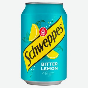 Напиток газированный Schweppes Bitter Lemon, 330 мл