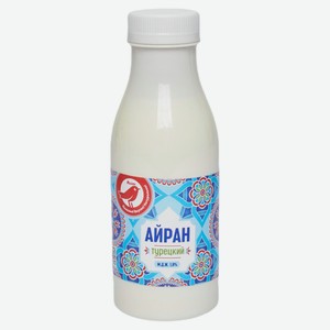 Напиток кисломолочный Айран АШАН Красная птица Турецкий 1,8% БЗМЖ, 300 г