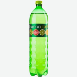 Напиток Laimon Fresh Лайм лимон мята газированный 1.5 л