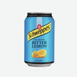 Напиток «Schweppes Bitter Lemon», газированный, 0,33 л