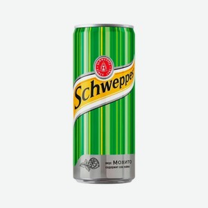 Напиток «Schweppes Mojito», газированный, 0,33 л