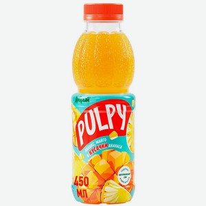 Напиток сокосодержащий Добрый Pulpy ананас-манго с мякотью 450 мл
