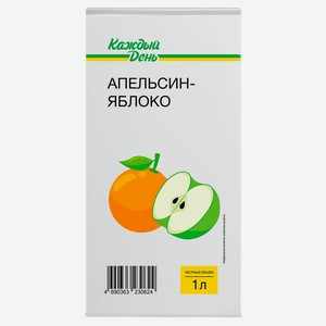 Напиток сокосодержащий Каждый день апельсиновый 1 л