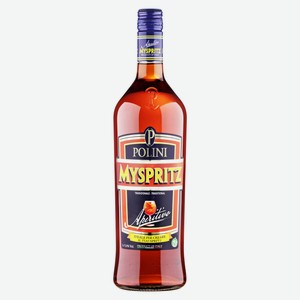 Напиток спиртной Polini Аперитив Myspritz Италия, 1 л