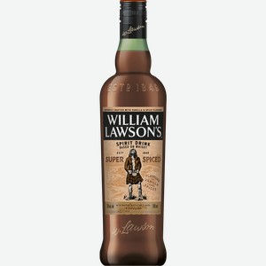 Напиток спиртной WILLIAM LAWSON S Super Spiced купажированный 35%, 0.7л