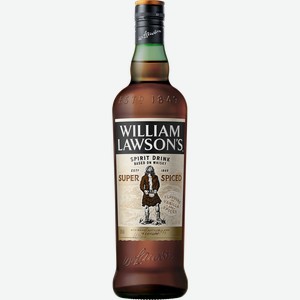 Напиток спиртной WILLIAM LAWSON S Super Spiced купажированный 35%, 1л