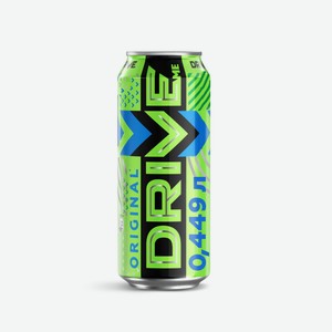 Напиток тонизирующий газированный Drive Me Original 0.449л