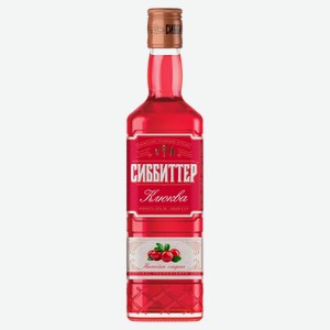 Настойка «Сиббиттер» Клюква Россия, 0,5 л