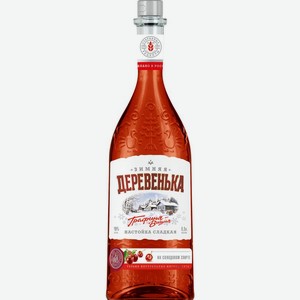 Настойка Зимняя Деревенька Графиня вишня сладкая 19% 0.5л