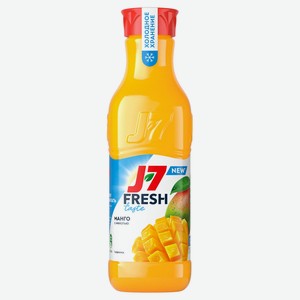Нектар J7 Манго с мякотью охлажденный, 0,85 л