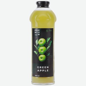 Нектар ЛЕНТА PREMIUM Зеленое яблоко ст., Армения, 0.93 L