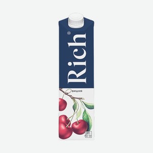 Нектар Rich 1л Вишня Осветл.