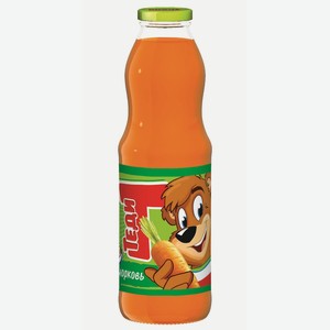 Нектар Теди Морковь, 0.75 л, стеклянная бутылка