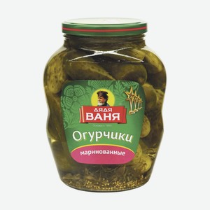 Огурцы Дядя Ваня 1800г Маринованные С/б
