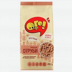 Отруби «ОГО!» ржаные экструдированные, 200 г