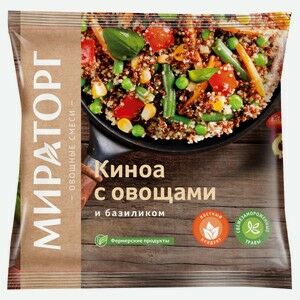 Овощная смесь Киноа «Мираторг» с овощами и базиликом постная замороженная, 400 г