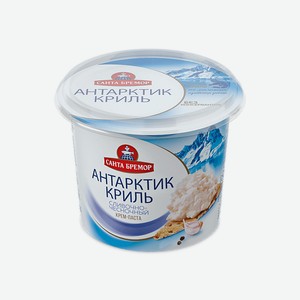 Паста из морепродуктов САНТА БРЕМОР Антарктик Криль сливочно-чесночный, 150 г