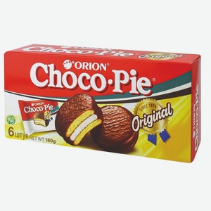 Печенье «Choco-Pie», г.Москва, «Орион», 180 г