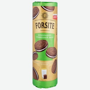 Печенье Forsite сахарное с шоколадно-сливочным вкусом, 208 г
