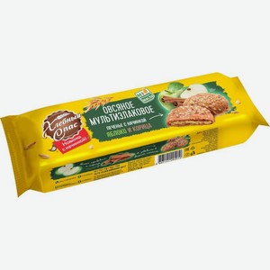 Печенье Мультизлаковое с начинкой Яблоко и Корица Хлебный спас 250г