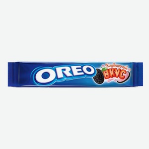 Печенье Oreo с какао и начинкой со вкусом клубники, 95г Россия