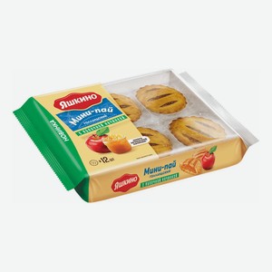 Печенье ЯШКИНО Мини-пай голландский с яблочной начинкой, 360 г