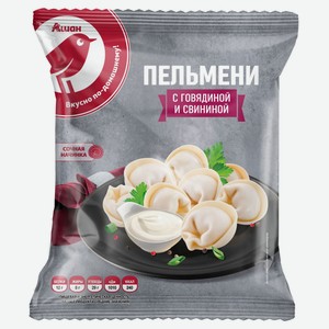 Пельмени АШАН Красная птица из говядины и свинины, 800 г