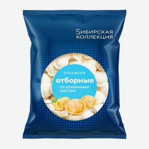 Пельмени Sибирская Коллекция Отборные со сливочным маслом 400г 400 г