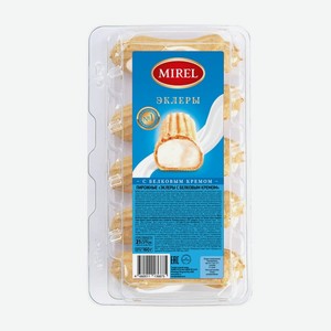 Пирожное Эклеры с белковым кремом Mirel 160г