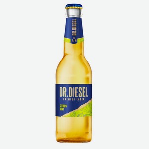 Пивной напиток Doctor Diesel Citrus Hint Цитрус, 330 мл