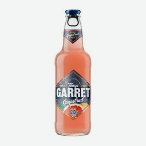 Пивной напиток Tonys Garret Hard Grapefruit пастеризованный 6% 400мл 400 г