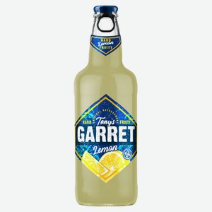 Пивной напиток Tony s Garret Hard Lemon, 400 мл