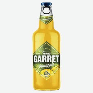 Пивной напиток Tony s Garret Hard Pineapple, 400 мл