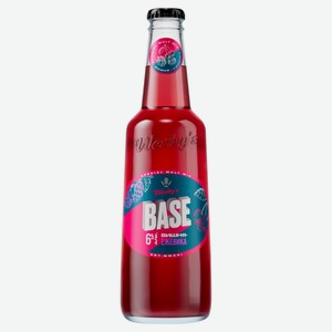 Пивной напиток Wesley s Base со вкусом вишни и ежевики, 400 мл